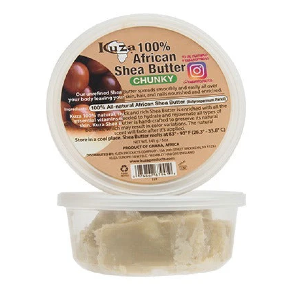 Kuza African Shea Butter Creamy White 8 oz-All-Aladin Beauty