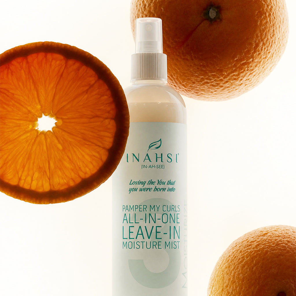 Inahsi Naturals Pamper My Curls All-In-One Leave-In Feuchtigkeitsspray