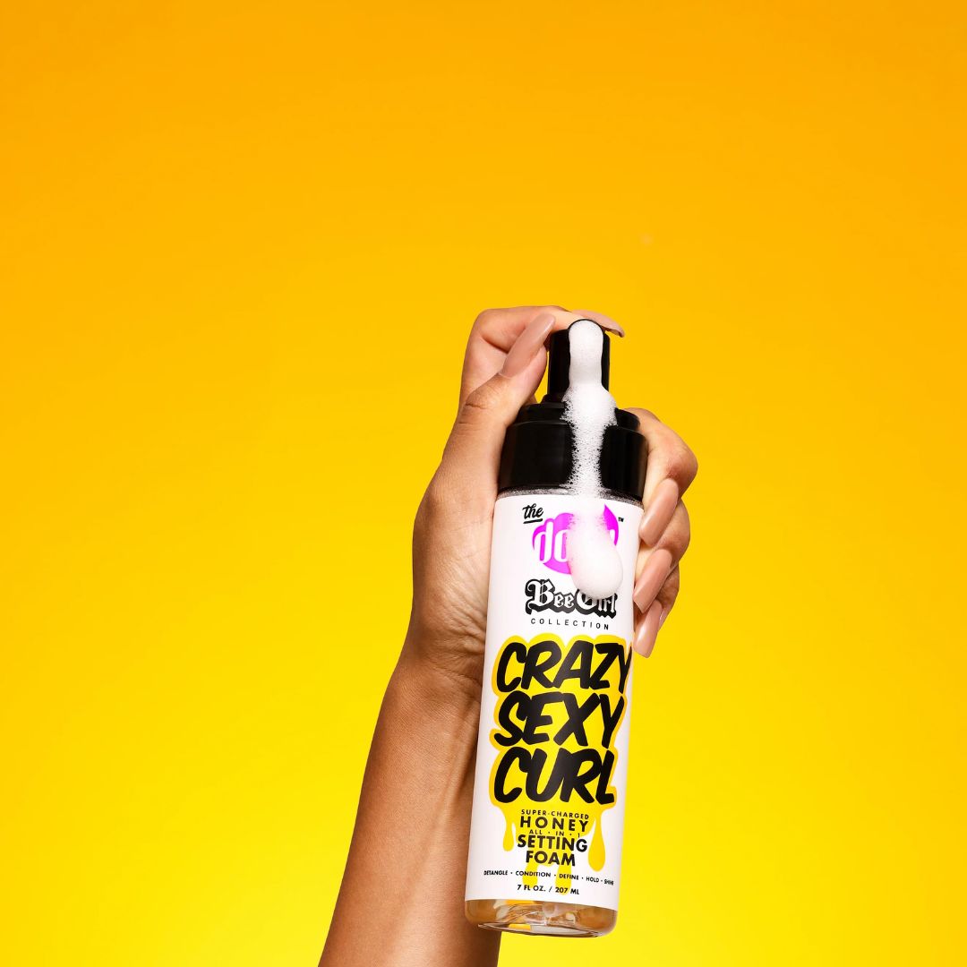 The Doux Bee Girl Crazy Sexy Curl Honey Setting Foam-All-Aladin Beauty