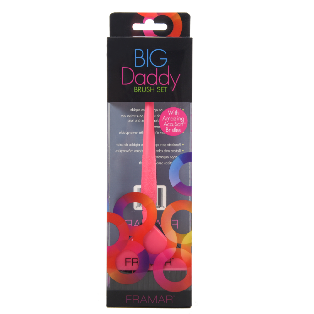 Framar Big Daddy Dreifarbiger Pinsel-Set, 3 Stück