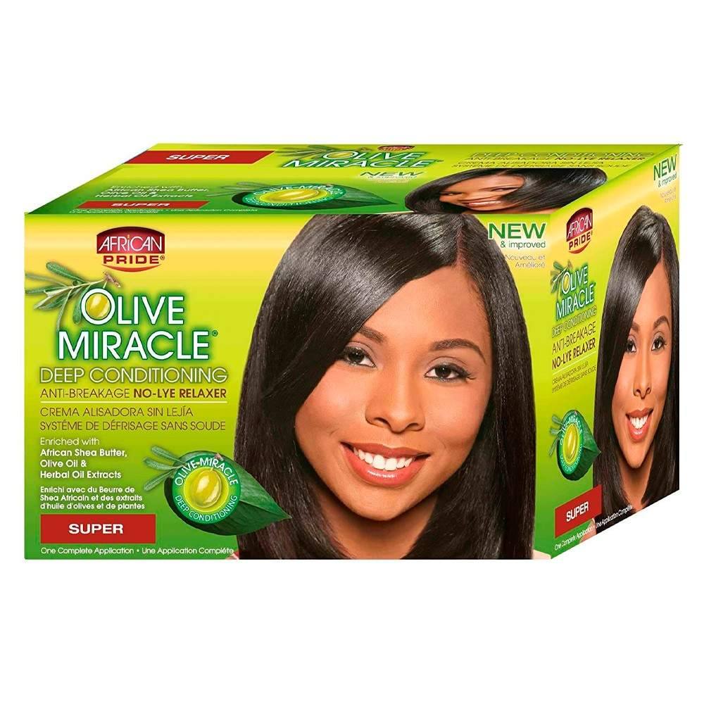 African Pride - Olive Relaxer Kit Super 227g