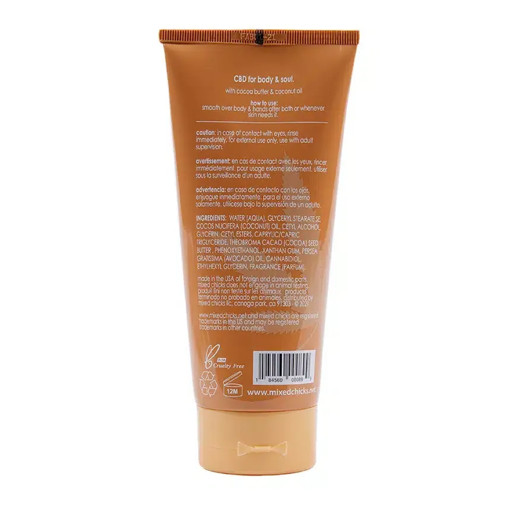 Mixed Chicks CBD Body Cream 6oz-All-Aladin Beauty