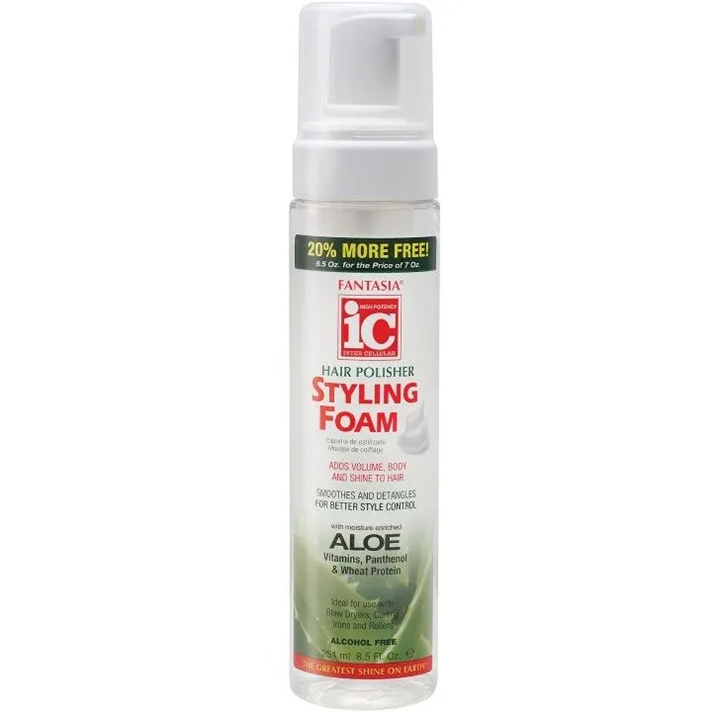 Fantasia IC Aloe Vera Polisher Styling Foam 8.7 oz-All-Aladin Beauty