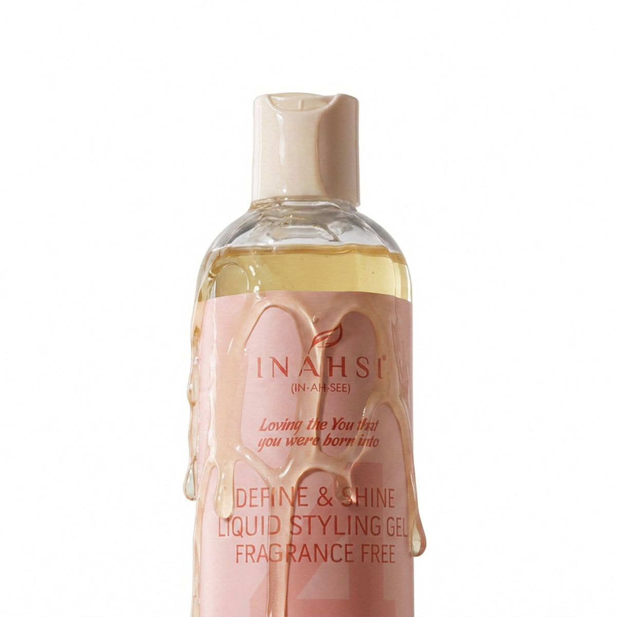 Inahsi Naturals Define & Shine Flüssiges Styling Gel Ohne Duftstoffe