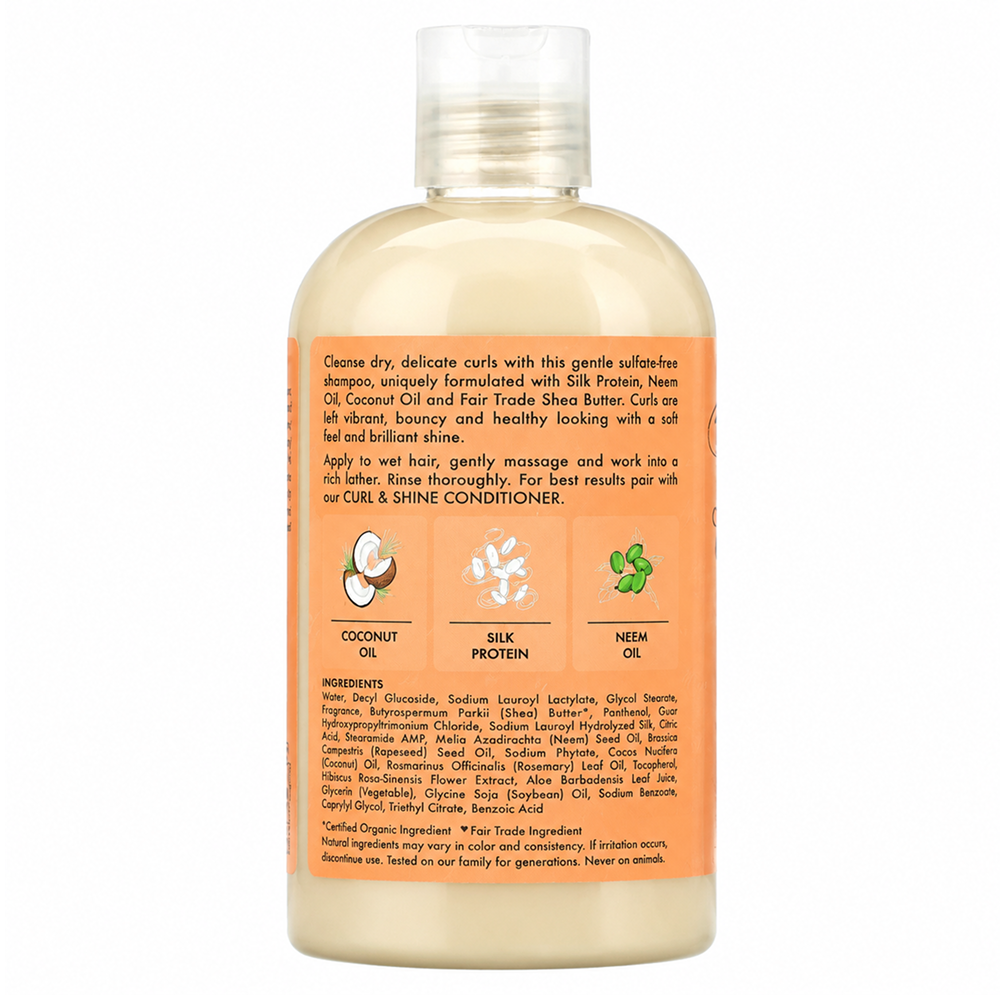 Shea Moisture Coconut & Hibiscus Curl & Shine Shampoo and Conditioner Pack