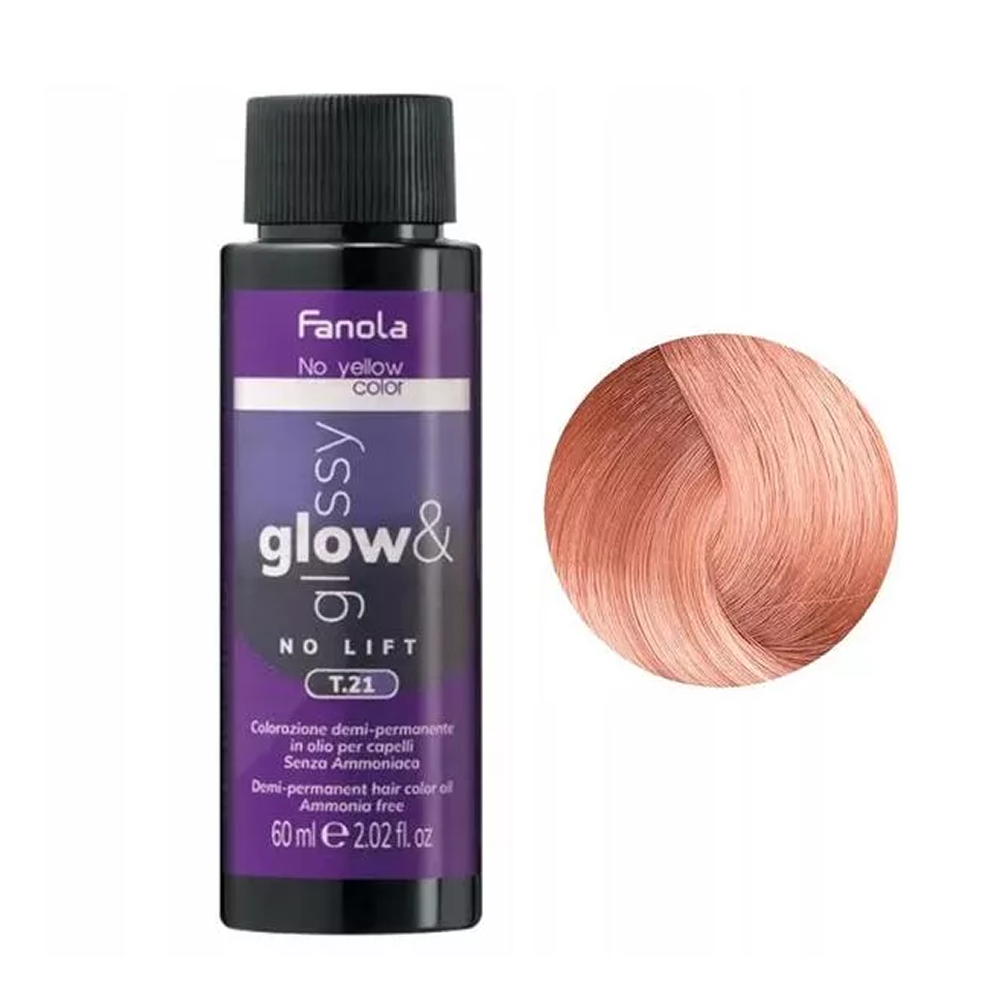 Fanola Glow & Gloss Demi-permanente Farbe 60ml