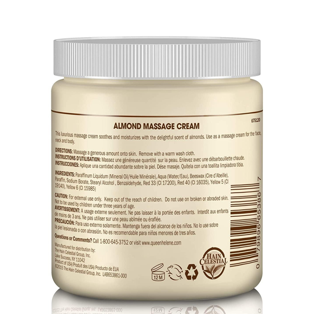 Queen Helene Almond Massage Cream 15 oz-All-Aladin Beauty