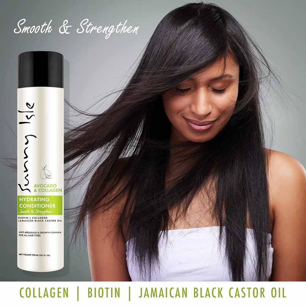 Sunny Isle Avocado & Collagen Hydrating Conditioner-All-Aladin Beauty