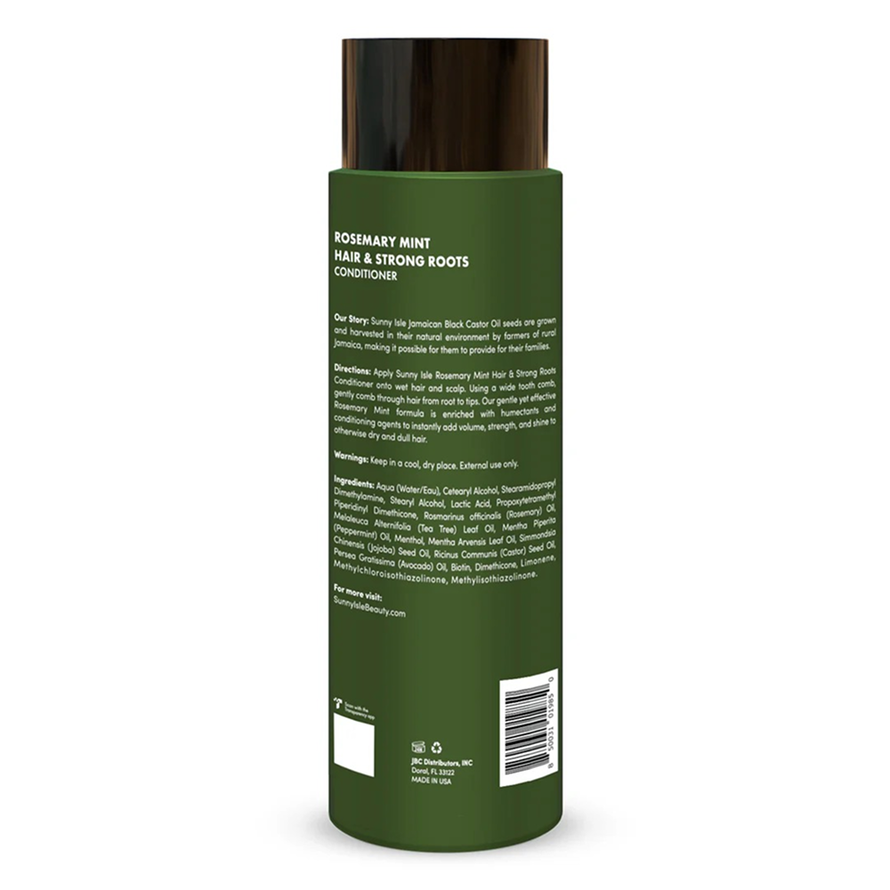 Sunny Isle Rosemary Mint Hair & Strong Roots Conditioner 12oz-All-Aladin Beauty
