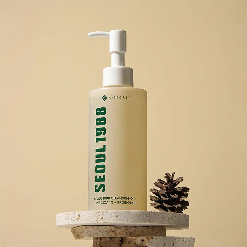 K-Secret Seoul 1988 Cleansing Oil Pine Cica 1 Probiotics 200ml-Cleansing Oil-Aladin Beauty