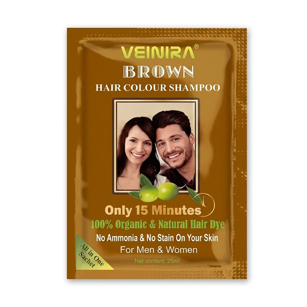 Veinira Medium Brown Hair Shampoo-All-Aladin Beauty