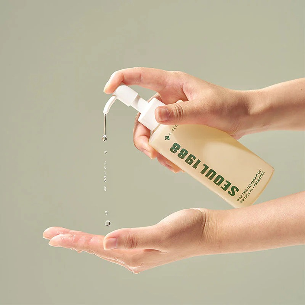 K-Secret Seoul 1988 Cleansing Oil Pine Cica 1 Probiotics 200ml-Cleansing Oil-Aladin Beauty