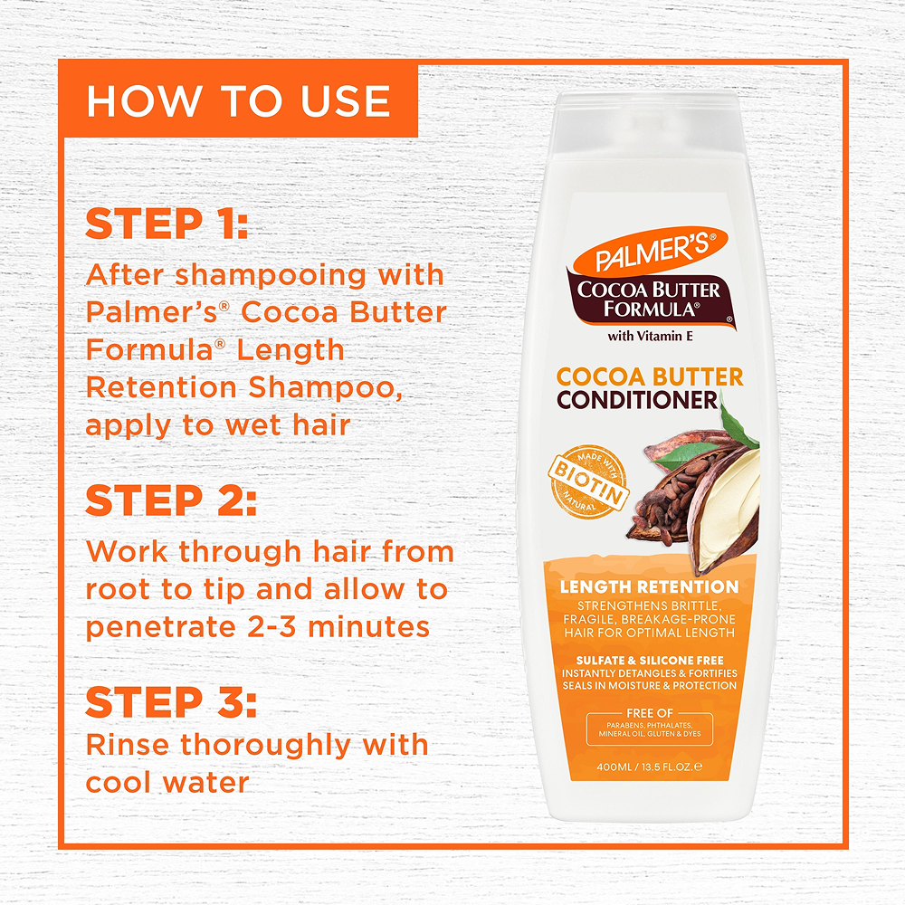 Palmer's Cocoa Butter Conditioner 400ml-All-Aladin Beauty