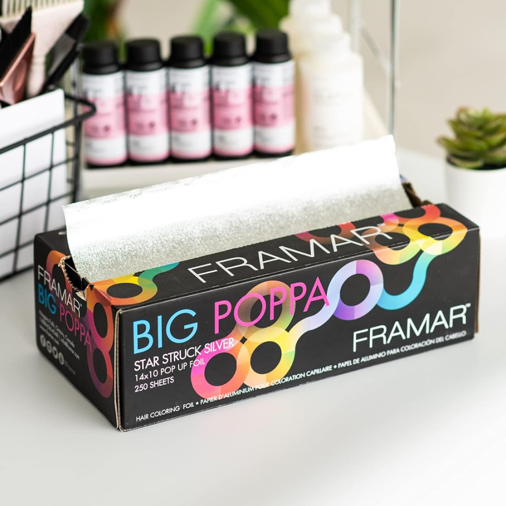 Framar 10x14 Big Poppa Star Struck Silberfolie 250 Blatt