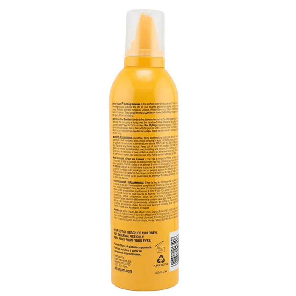 Shine 'n Jam Extra Hold Volumen Mousse 12oz