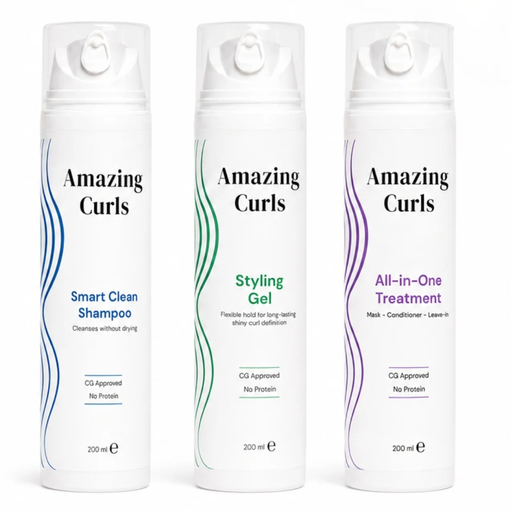 Das erstaunliche Locken-Trio-Set