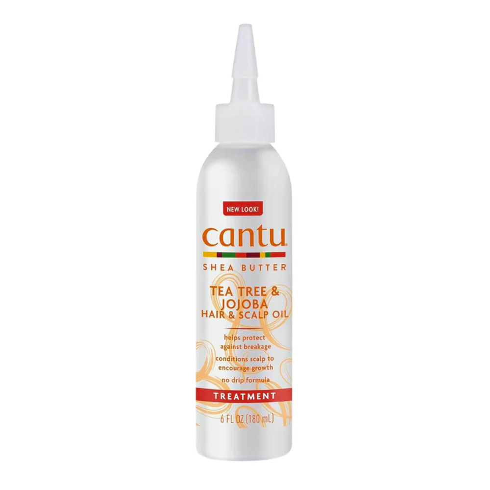 Cantu Tea Tree & Jojoba Hair & Scalp Oil 6oz-All-Aladin Beauty