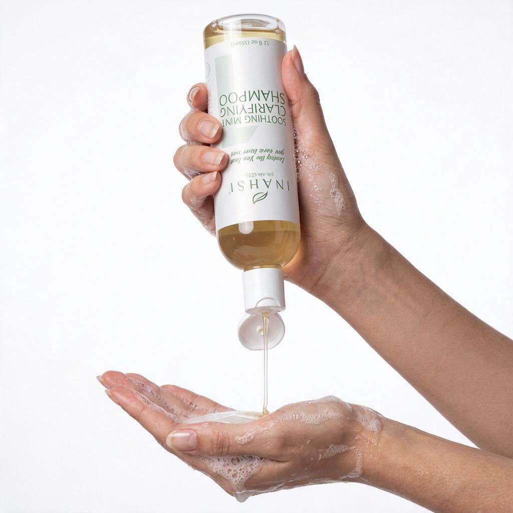 Inahsi Naturals Soothing Mint Klärungsshampoo