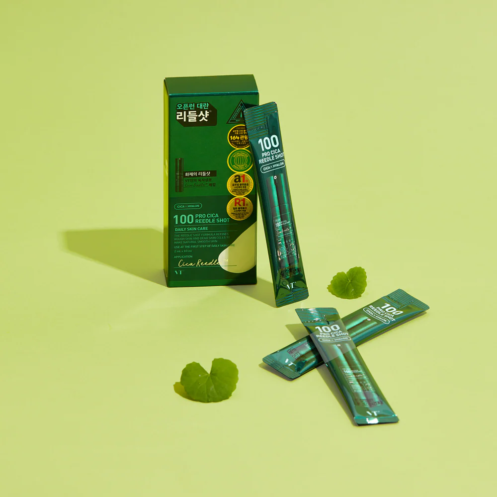 Vt Cosmetics 100 Pro Cica Reedle Shot 2ml X 10 Stück