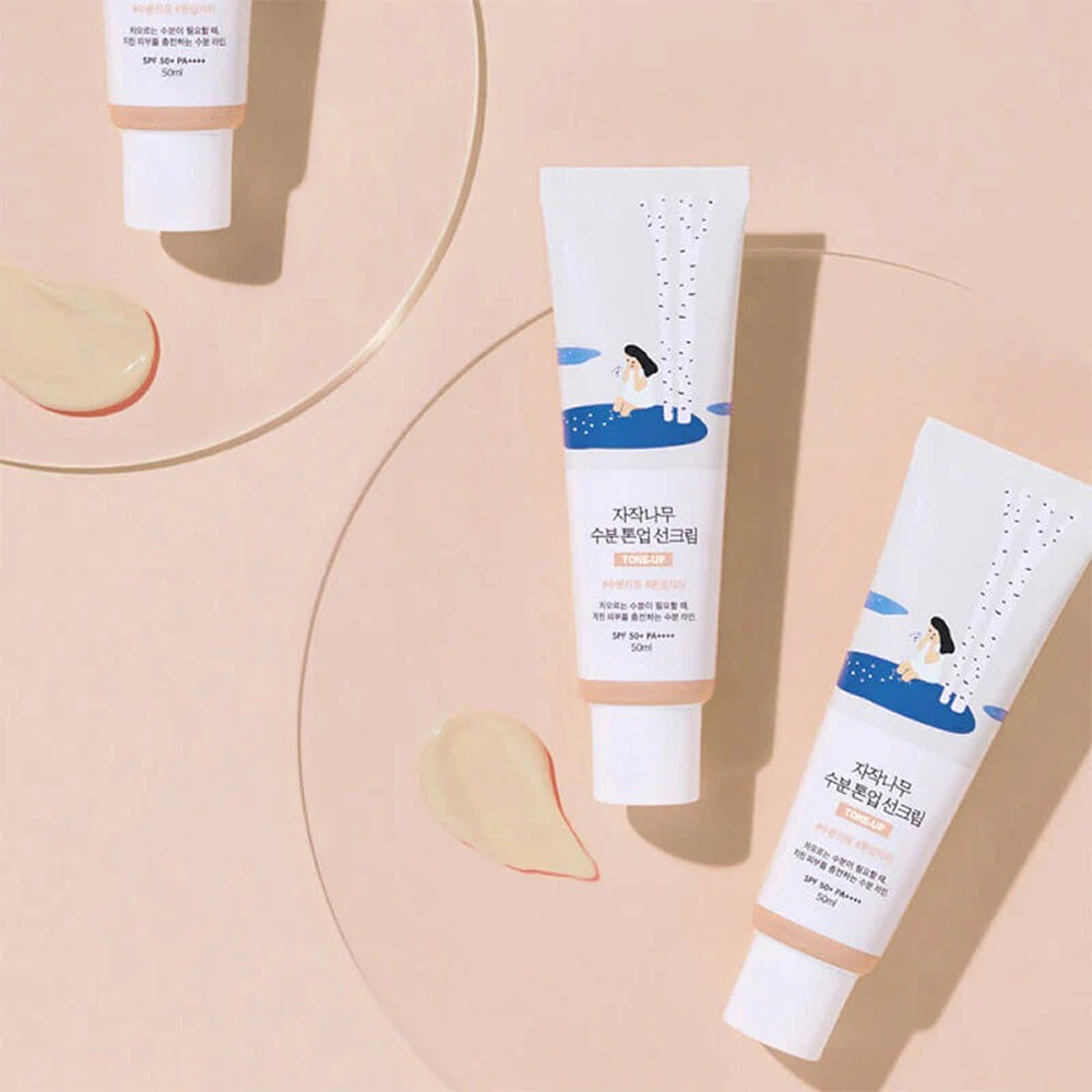 Round Lab Birkenfeuchtigkeits-Aufhellende Sonnencreme 50ml