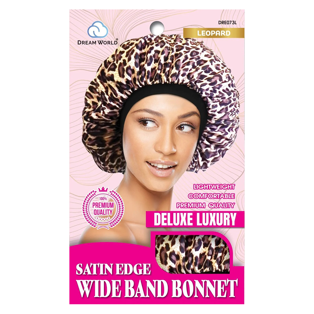 Dream World W-Wide Band Bonnet Satin-All-Aladin Beauty