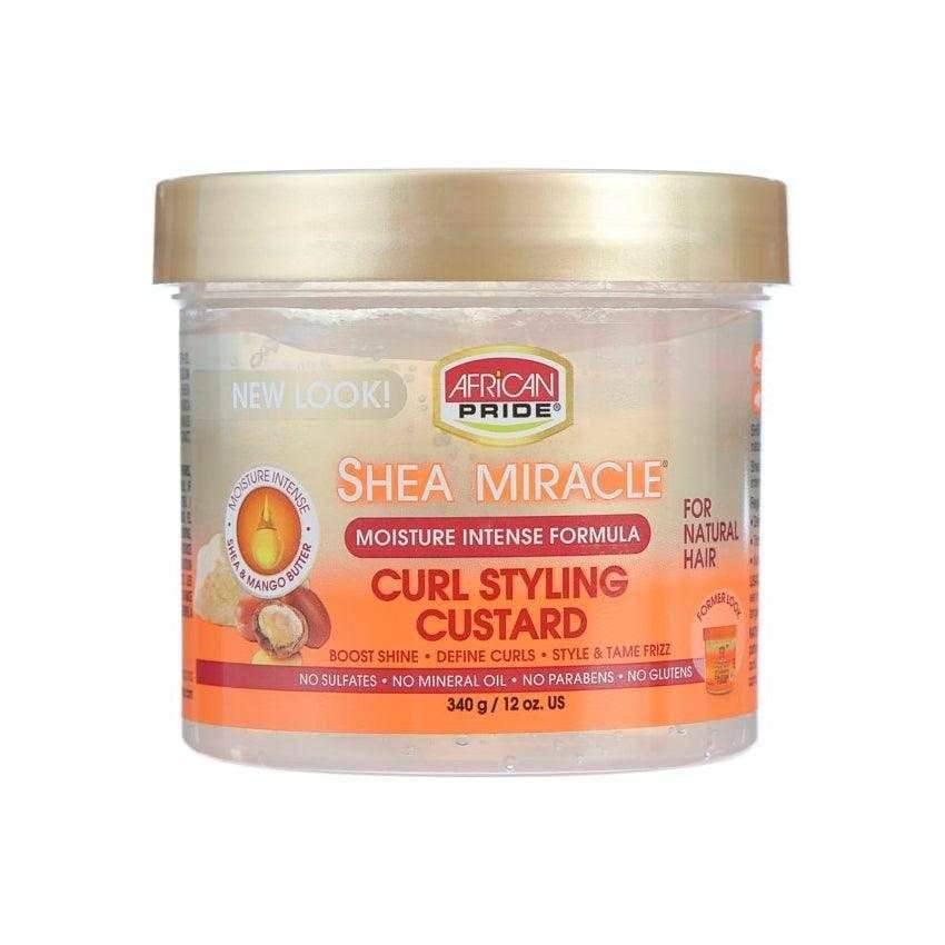 African Pride Shea Miracle Curl Styling Custard 340g
