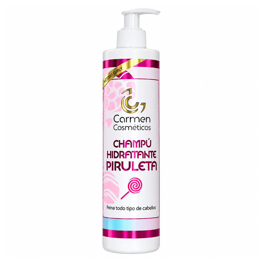 Carmen Cosméticos Lollipop Feuchtigkeitsspendendes Shampoo 500ml
