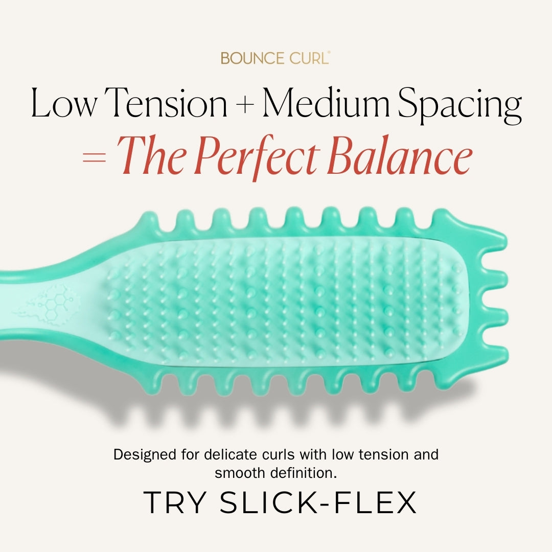 Bounce Curl Slick-Flex Define EdgeLift Brush Teal-Styling Brush-Aladin Beauty