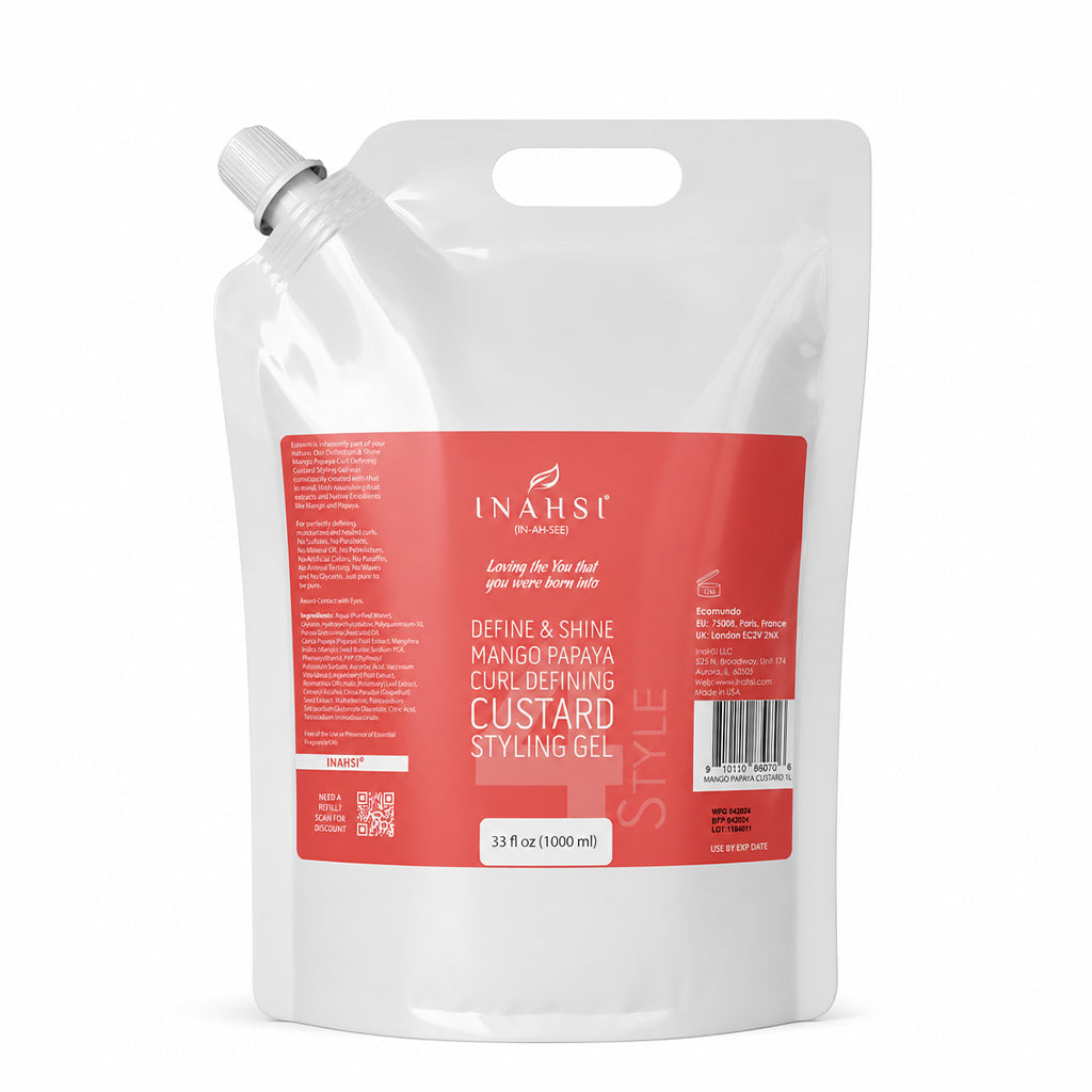Inahsi Naturals Define & Shine Mango Papaya Lockencreme