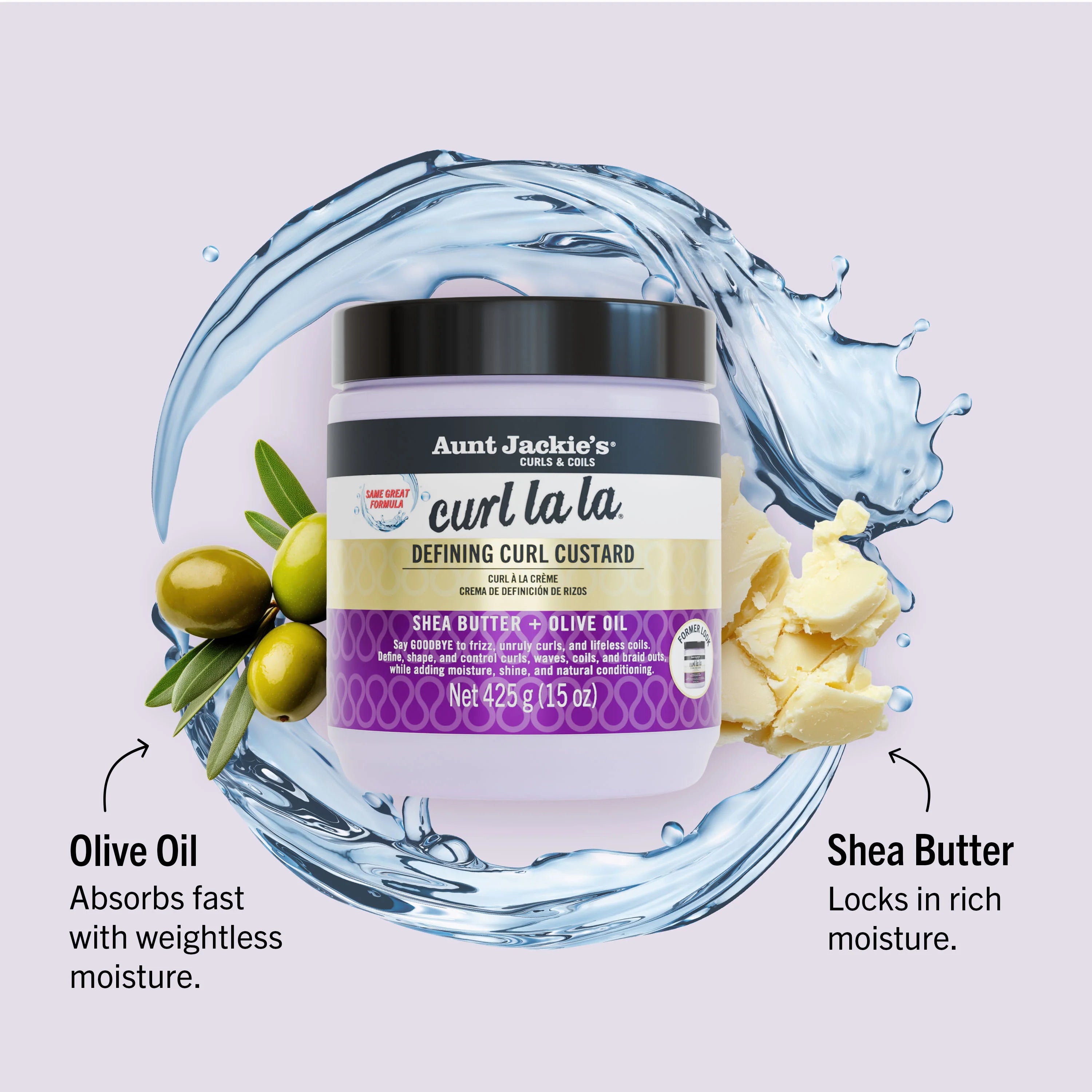 Aunt Jackie's Curl La La Defining Curl Custard 426g