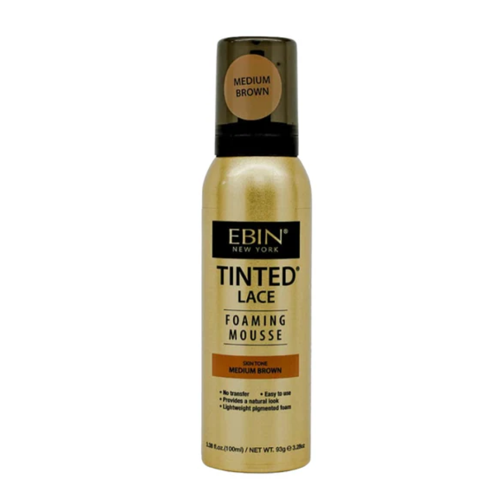 Ebin Tinted Lace Mousse 100ml-Styling Mousse-Aladin Beauty