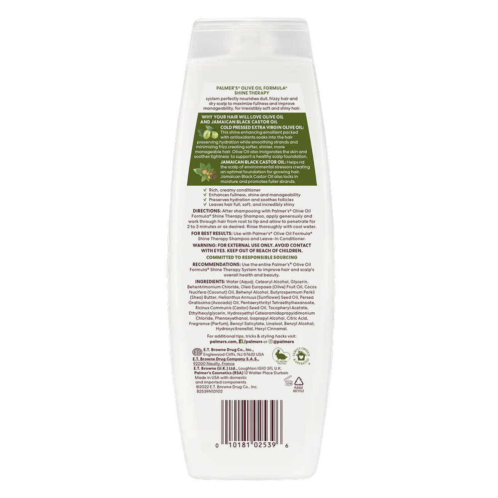 Palmer's Olive Oil Formula Shine Therapy Conditioner 400 ml-All-Aladin Beauty