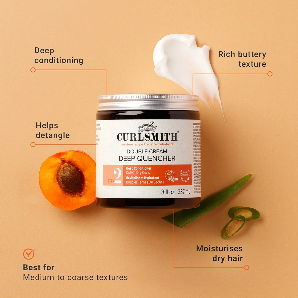 Curlsmith Moisture Recipes Double Cream Deep Quencher 64 g