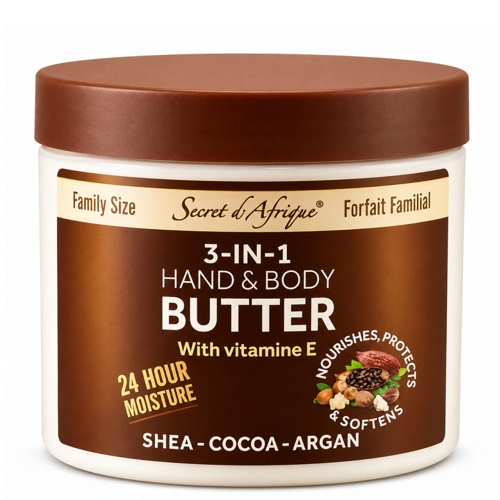 Secret d'Afrique 3 in 1 Hand & Body Butter 700g (Family Size)-All-Aladin Beauty