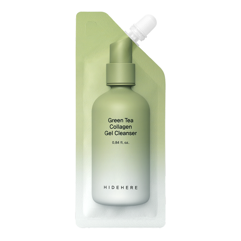 Hidehere Grüner Tee Kollagen Gel-Reiniger 25ml