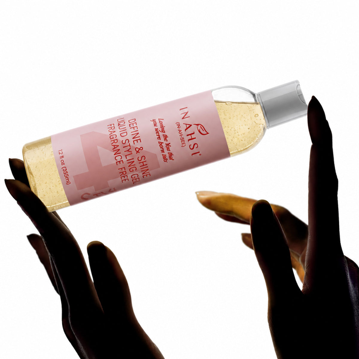 Inahsi Naturals Define & Shine Flüssiges Styling Gel Ohne Duftstoffe