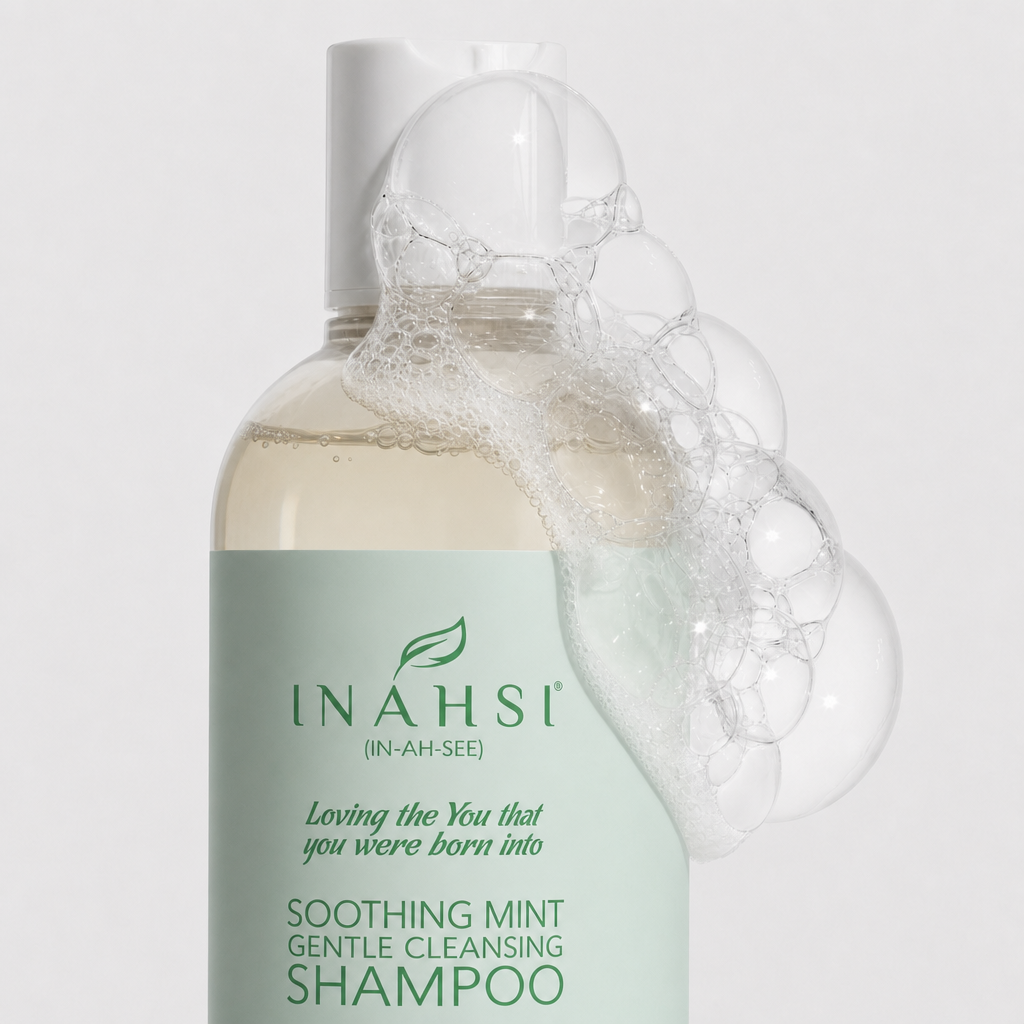 Inahsi Naturals Soothing Mint Sanftes Reinigungsshampoo