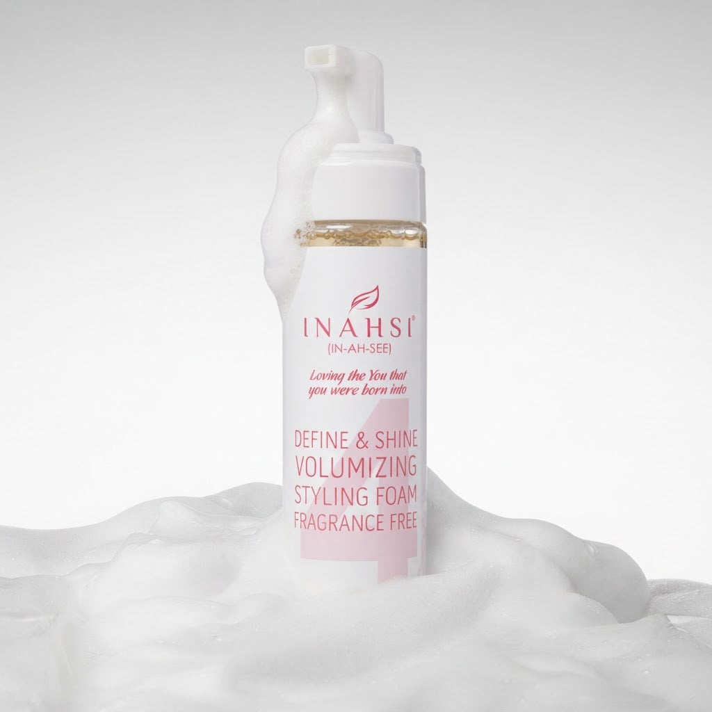 Inahsi Naturals Define & Shine Volumizing Styling Foam