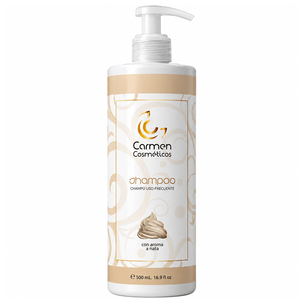 Carmen Cosméticos Daily Shampoo mit Cremegeruch 500ml