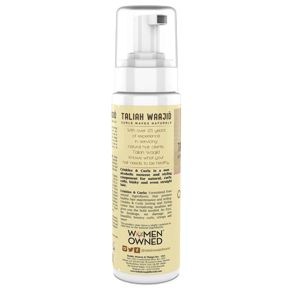 Taliah Waajid CWN Crinkl & Curl Styling Lotion 237ml-All-Aladin Beauty
