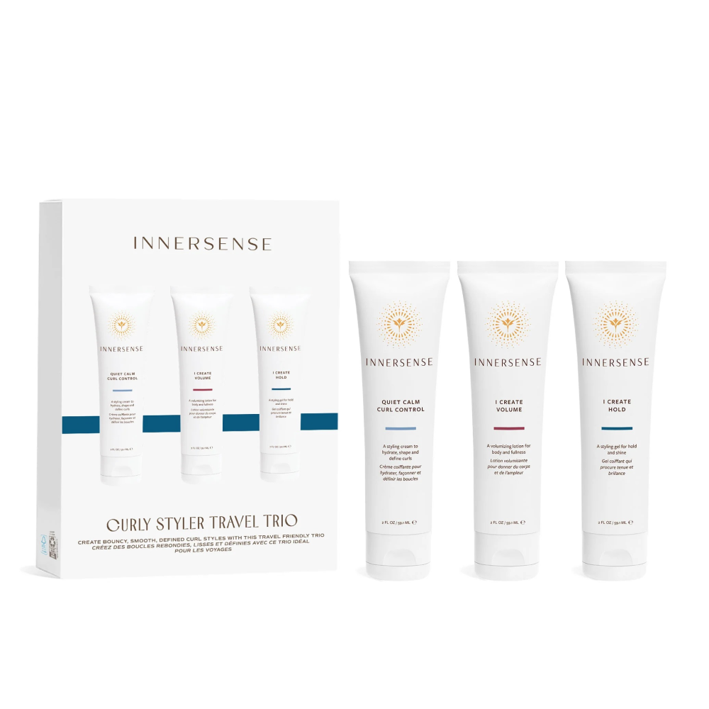 Innersense Curly Styler Travel Trio 59ml-Hair Care Kit-Aladin Beauty