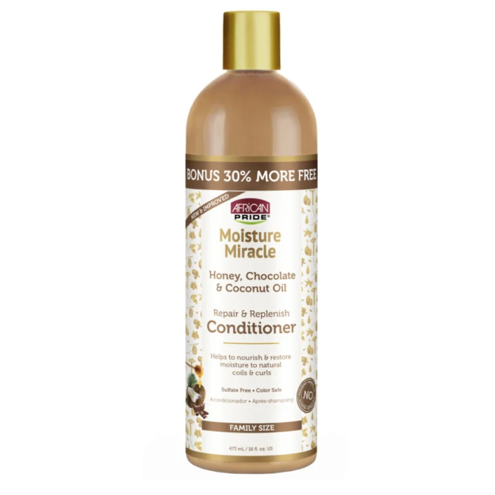 African Pride Moisture Miracle Conditioner 473ml-Moisturizing Conditioner-Aladin Beauty