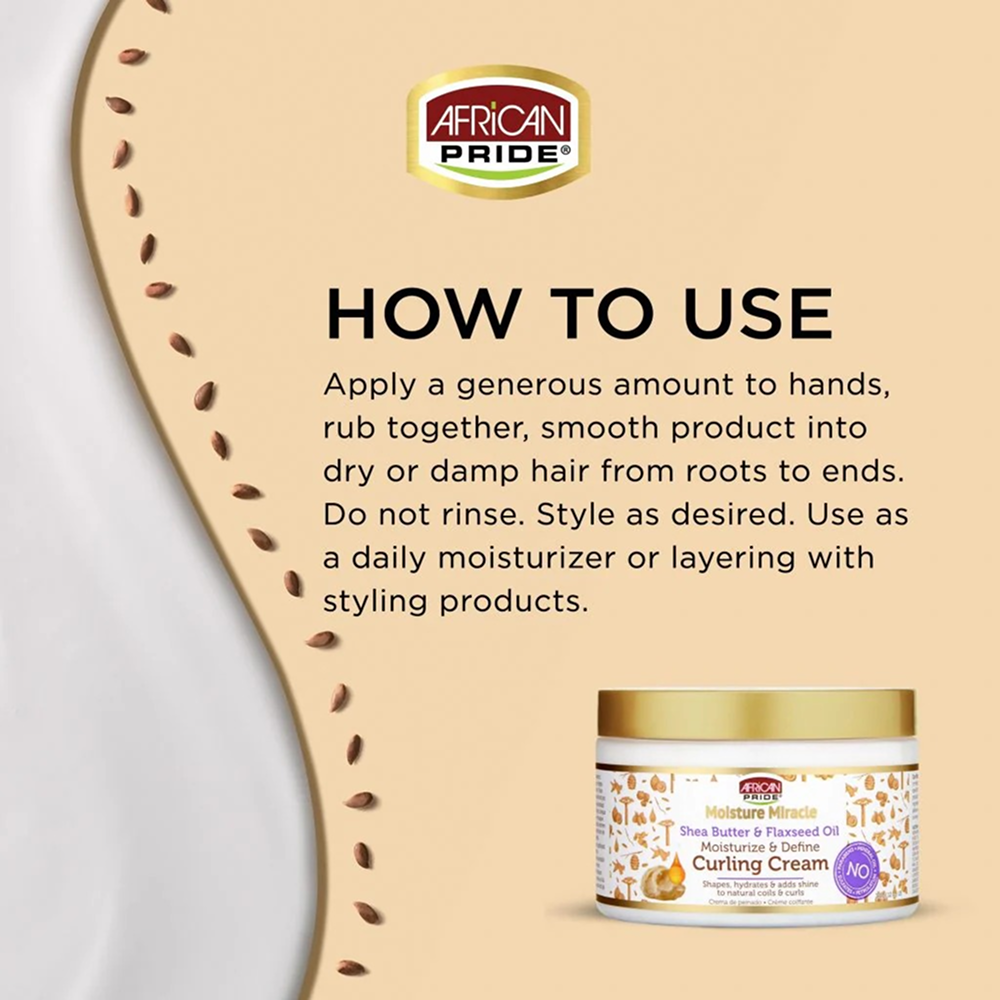 African Pride Moisture Miracle Curling Cream 12oz-All-Aladin Beauty