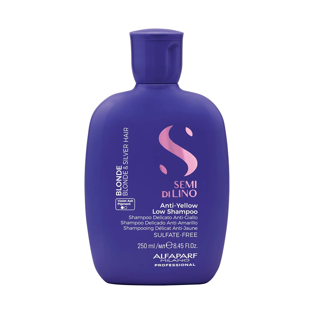 Alfaparf Sdl Blonde Anti-Yellow Shampoo 250ml-Toning Shampoo-Aladin Beauty
