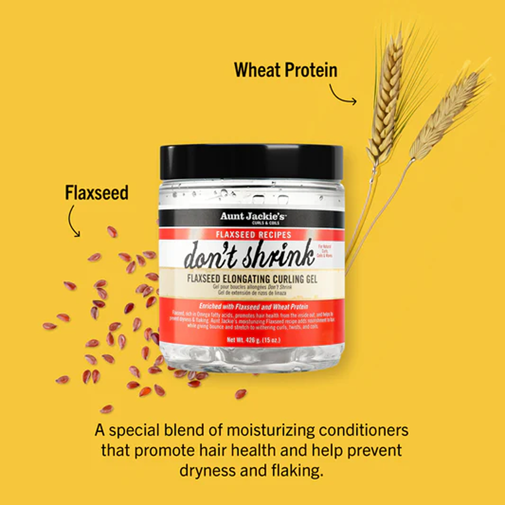 Aunt Jackie's Flaxseed Don't Shrink Elongating Curling Gel 426g