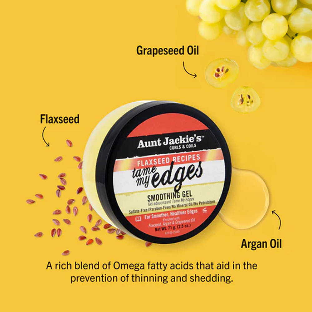 Aunt Jackie's Flaxseed Tame My Edges Glättendes Gel 71g