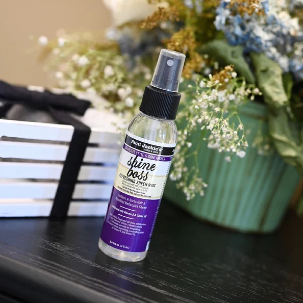 Aunt Jackie's Grapeseed Shine Boss Erfrischendes Glanz-Haarspray 118ml