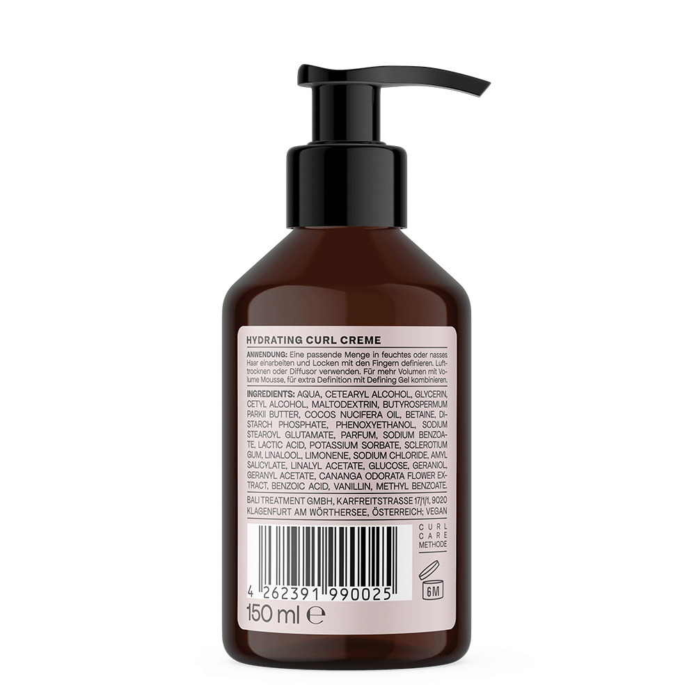 Bali Curls Feuchtigkeitsspendende Lockencreme