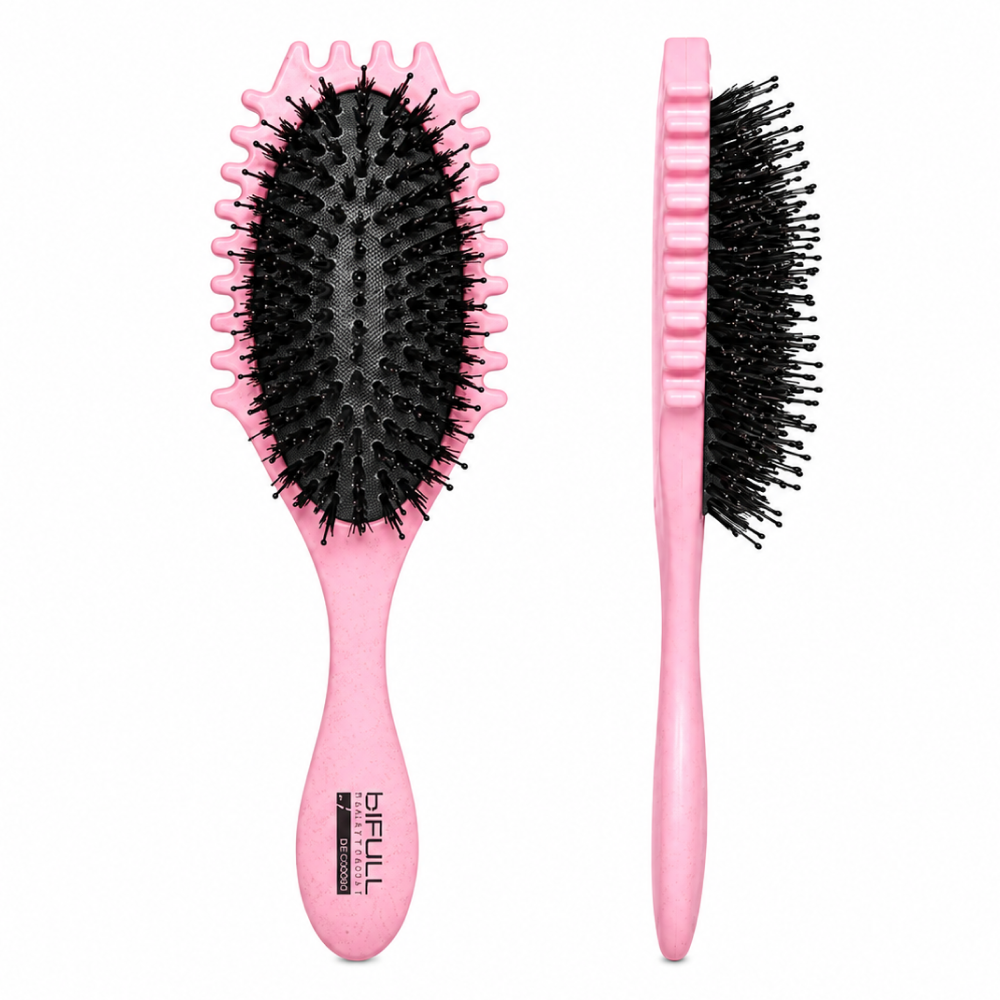 Bifull Hula Curl Stylingbürste Locken Methode Pink
