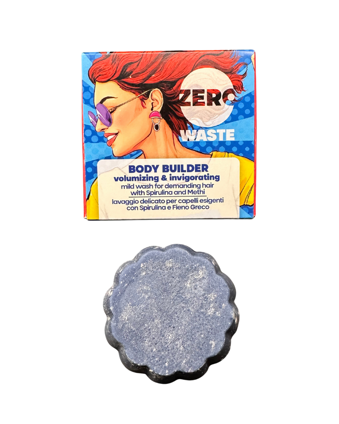 Bio Gentleaf Body Builder Volumisierendes & Belebendes Shampoo Bar 60g